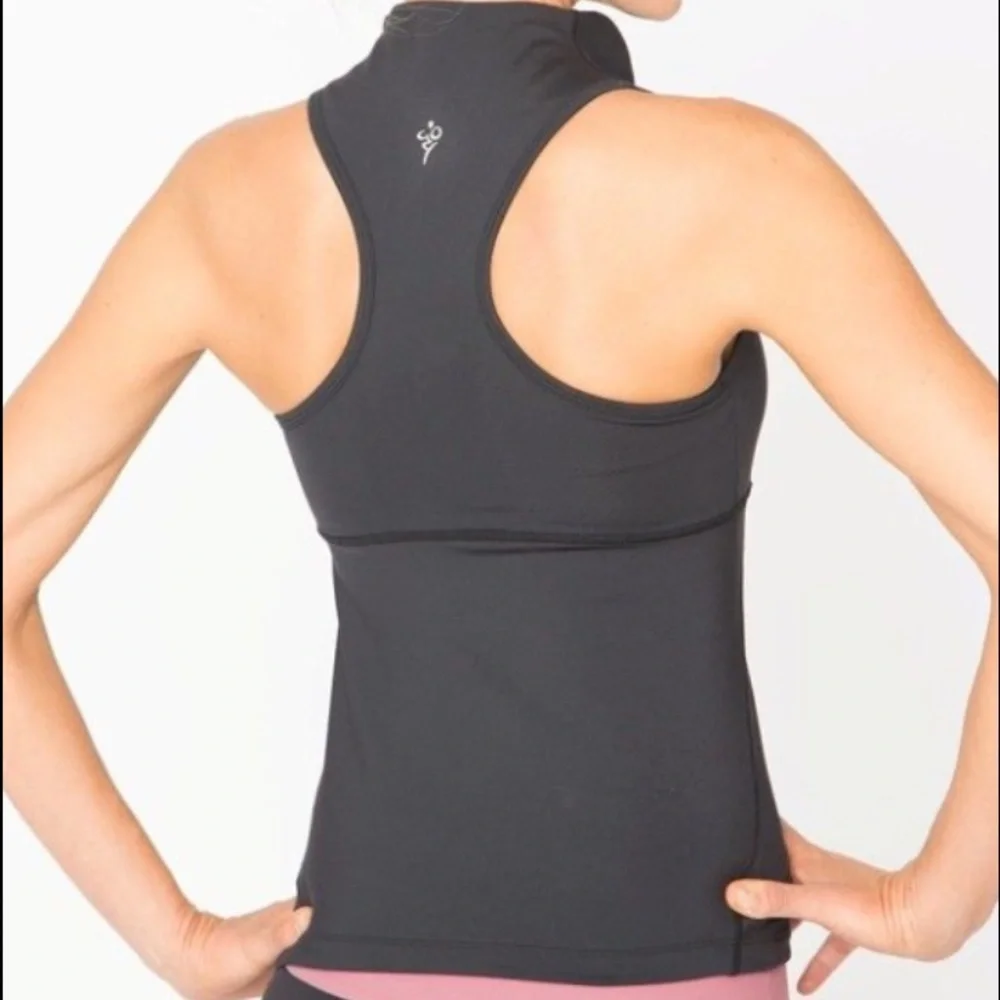 NWOT Woman's Cozy Orange Virgo Tank Racerback. - Picture 2 of 4